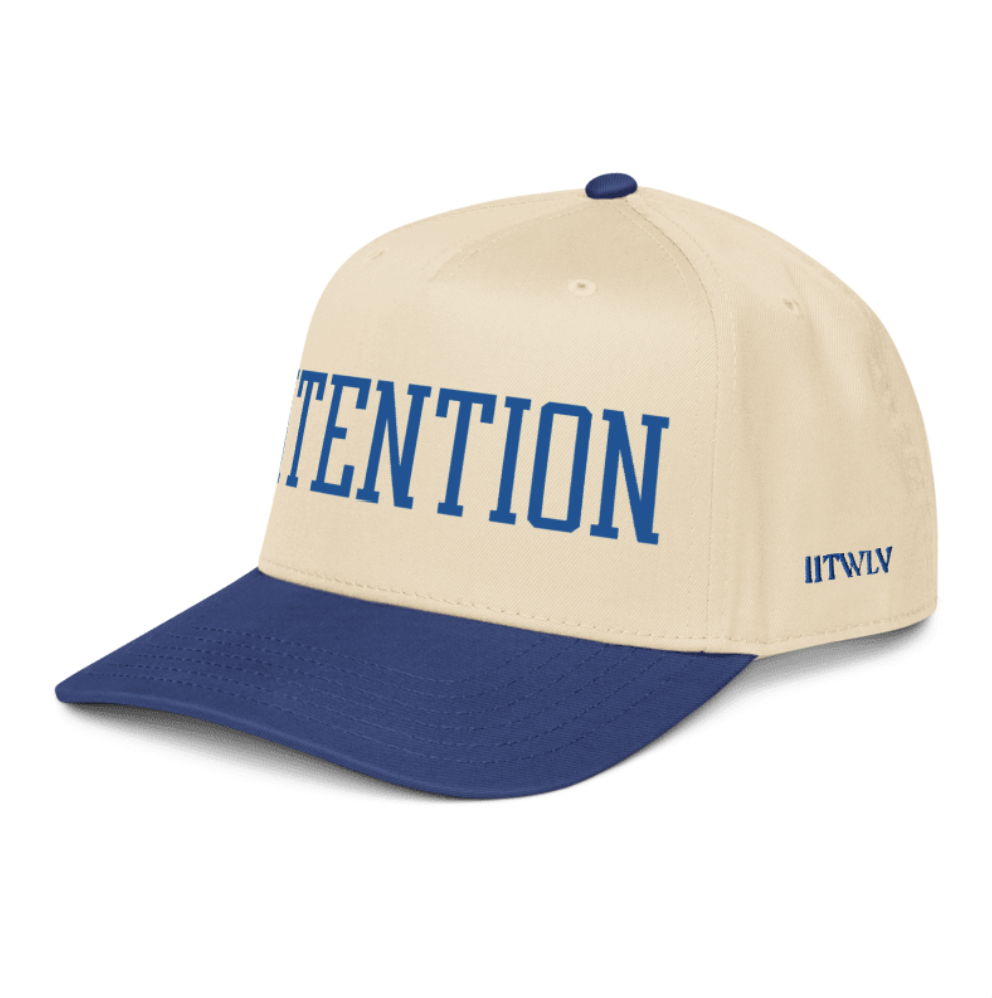 Intention Snapback Hat - Mindful Motivational 5-Panel Cap