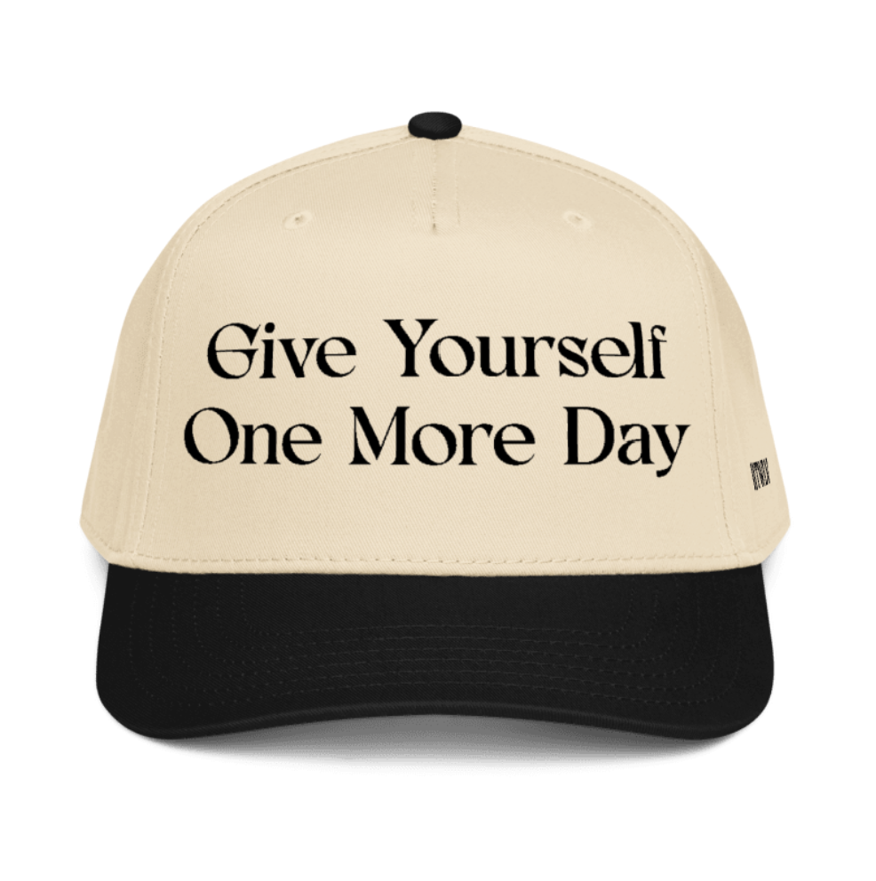 One More Day Snapback Hat - Mental Health Awareness Cap
