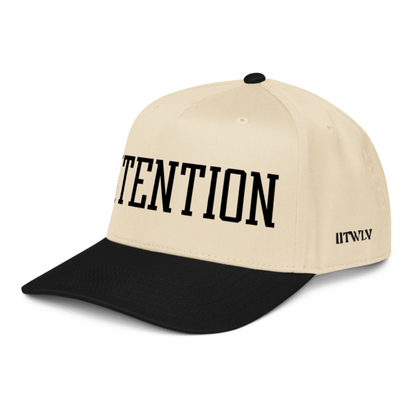Intention Snapback Hat - Mindful Motivational 5-Panel Cap